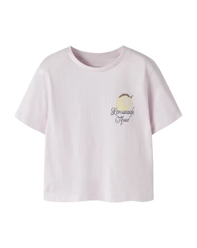 Name It - NMFJaysline Top Box T-Shirt - Cradle Pink 